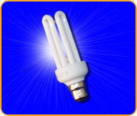 20W BC Quad Low energy lamp